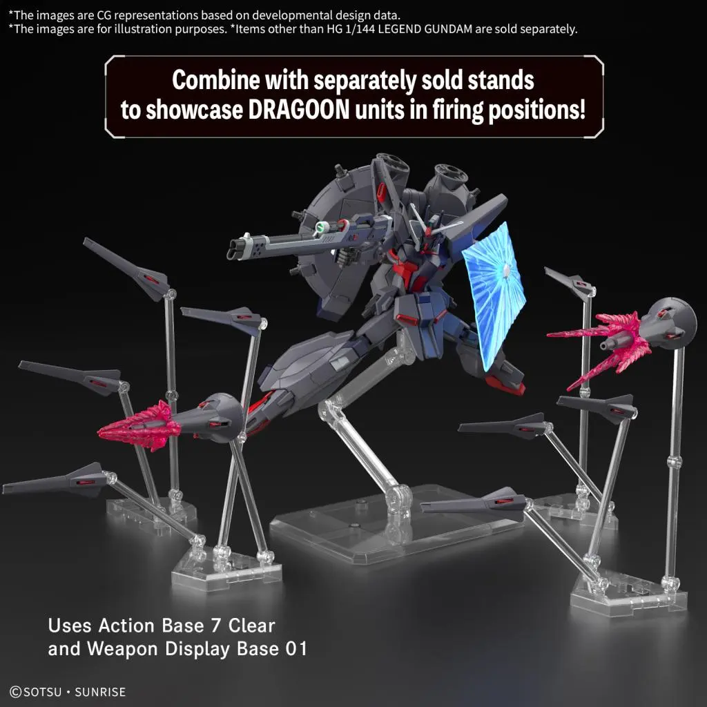 GUNDAM - HG 1/144 Legend Gundam - Model Kit